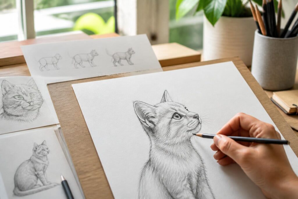 découvrez nos astuces pour apprendre à dessiner un animal avec un trait naturel et vivant, et donnez vie à vos illustrations grâce à des techniques simples et efficaces.