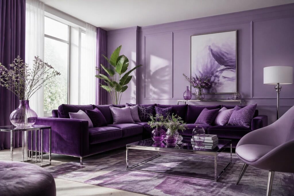 découvrez les significations profondes de la couleur violet et inspirez-vous avec des idées déco originales à tester pour sublimer votre intérieur.