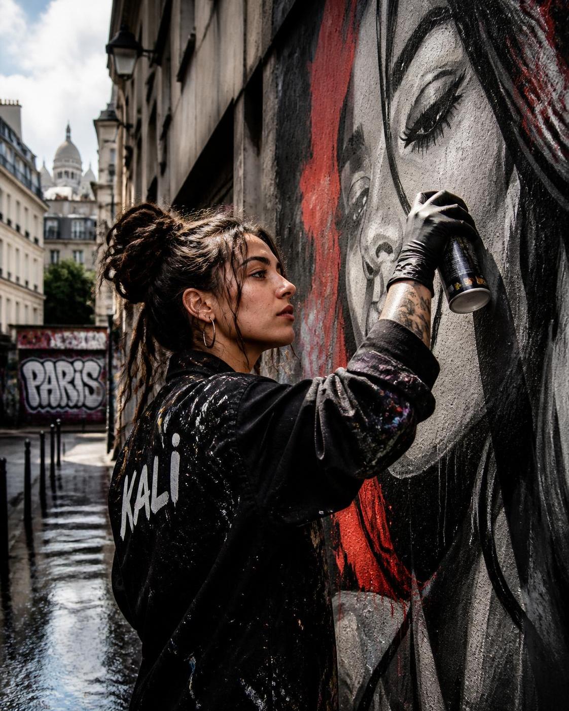 découvrez kali, une artiste incontournable du street art féminin en france, reconnue pour ses œuvres engagées et son style unique qui redéfinissent l'art urbain.