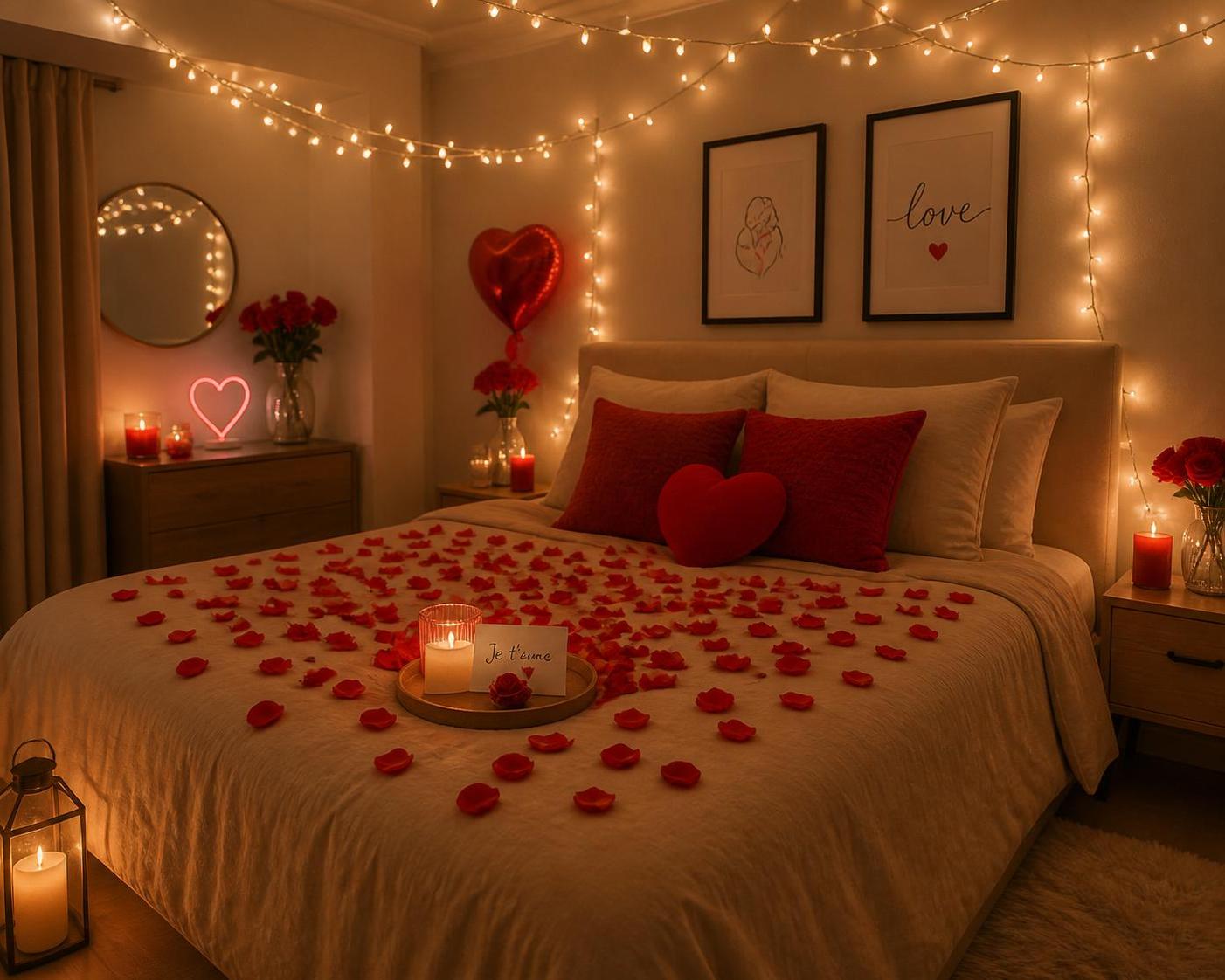 découvrez des idées originales et créatives pour une décoration romantique à la maison à l'occasion de la saint-valentin. transformez votre intérieur en un cocon d'amour chaleureux et inoubliable.