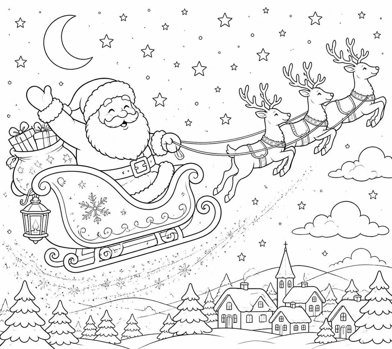 découvrez des dessins du père noël à imprimer, avec des idées originales pour émerveiller les enfants cet hiver. activités créatives et amusantes garanties pour toute la famille !
