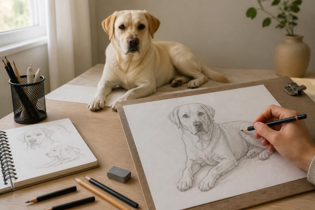 découvrez des astuces simples et efficaces pour apprendre à dessiner un chien facilement, même si vous êtes débutant en dessin animalier.