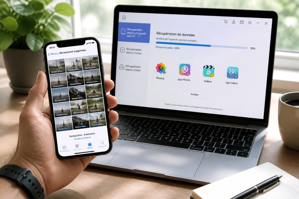 découvrez comment récupérer facilement des photos supprimées sur iphone sans perdre de données importantes grâce à des méthodes simples et efficaces.