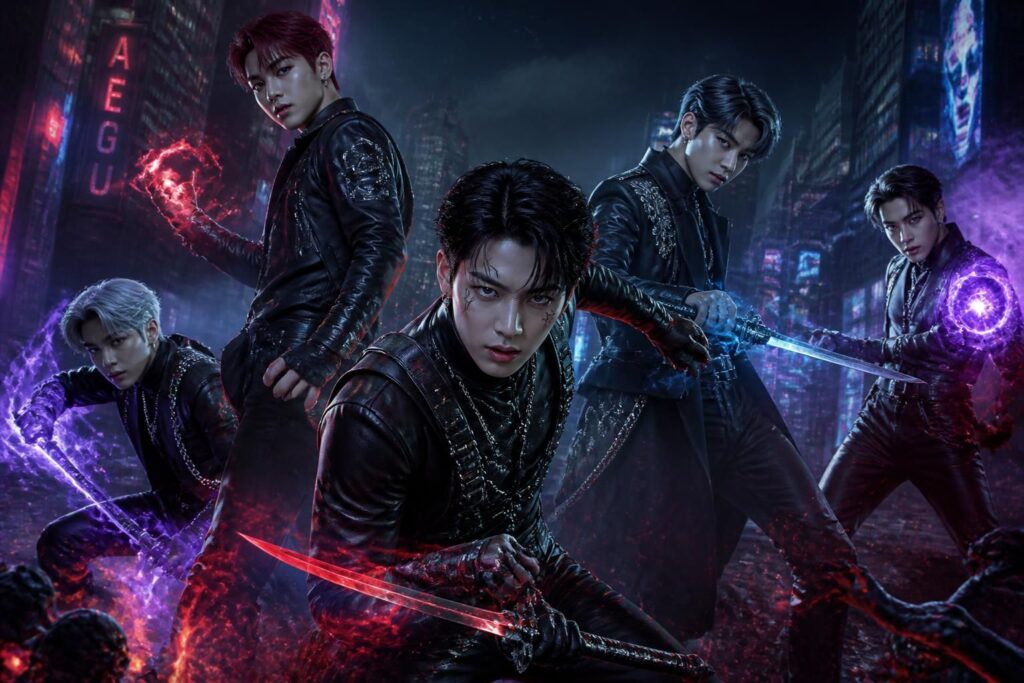 découvrez comment réaliser un dessin k pop demon hunters captivant en capturant parfaitement l’énergie sombre et puissante de ces héros fascinants.