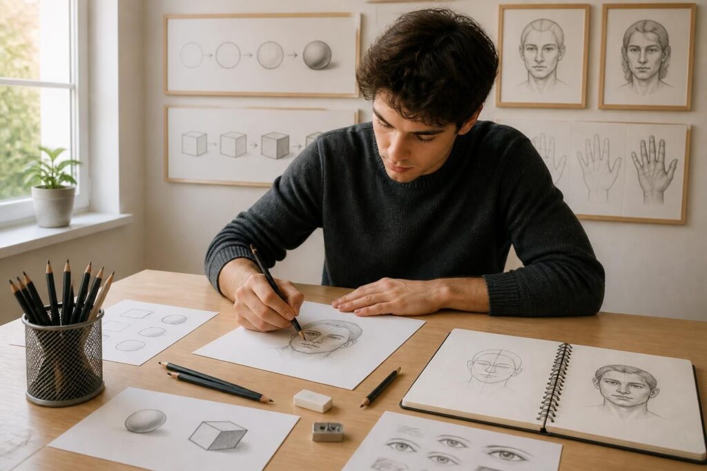 Comment dessiner des dessin : Techniques simples pour progresser rapidement