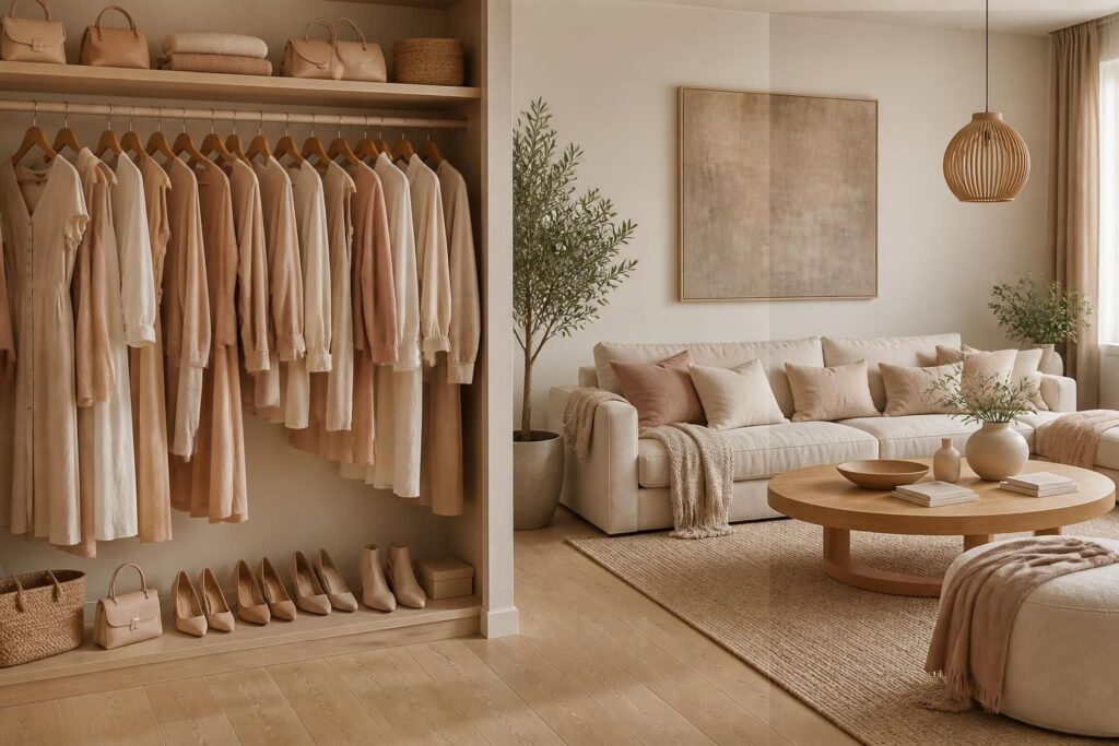 Couleur nude : comment l&rsquo;adopter dans votre garde-robe et déco