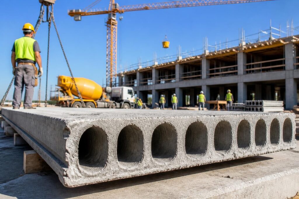 découvrez les caractéristiques des dalles alvéolées et leurs applications en construction, pour des structures légères, durables et performantes.